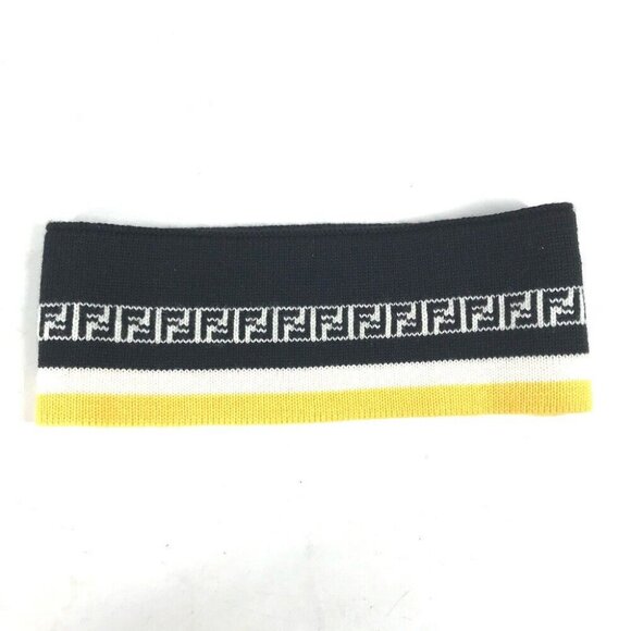 FENDI  hair accessory logo Headband Hairband hair band main image 4